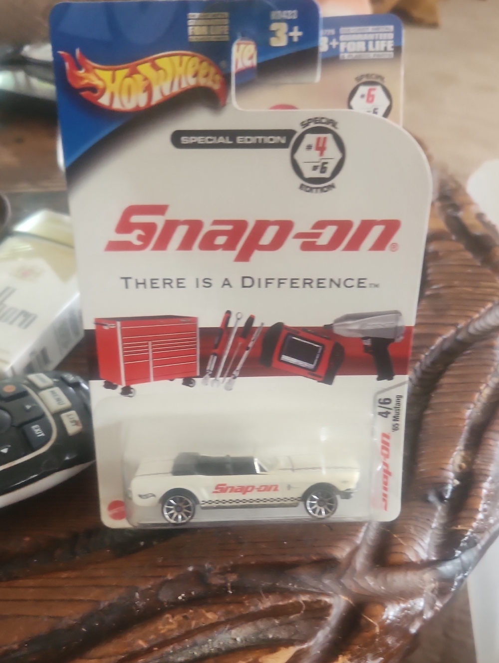 Hot Wheels x Snap-on White Special Edition Convertible